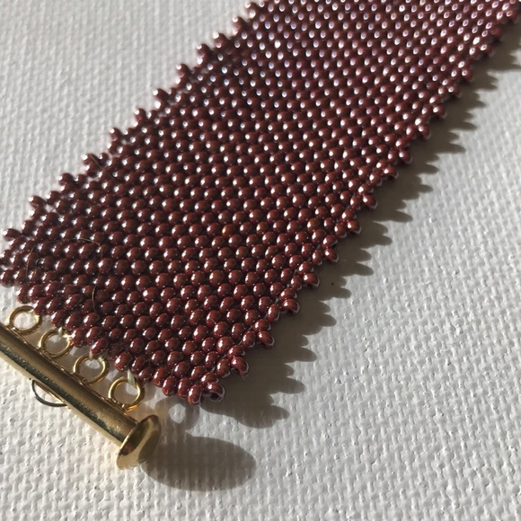 Mauve Beaded Bracelet by Capture - Picture 3 of 4